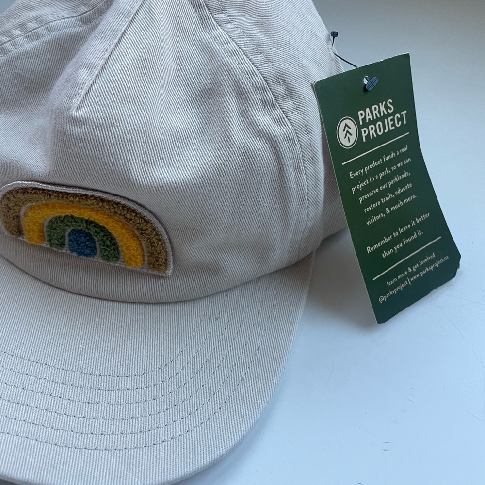 NWT Parks Project Rainbow Chenille Grandpa Hat - Picture 5 of 7